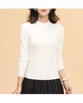 Angora Pullover Viola wei