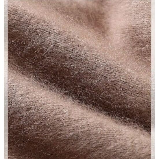 Angora Pullover Laura Rundhals erde XS